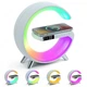 Настільний нічник із бездротовою зарядкою RGB Happy Light Smart Light Sound Machine 24 см (520) - зображення 4
