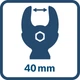 Акумуляторний гідравлічний кабельний різак Bosch GKH 18V-50 (06019P0000) - зображення 8