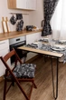 Доріжка на стіл ПРОВАНС Breakfast black, 40х120см 039617 - зображення 6