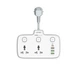 Мережевий фільтр LDNIO SE2413 EU/US/UK (1PD+ QC3.0+2x Auto-ID+ 2х універсальні розетки) - зображення 1