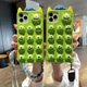 Гумовий 3D чохол Monster Pop It на iPhone 14 Pro Max / (з ремінцем у комплекті) - зображення 10