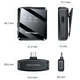Комплект беспроводных петличных микрофонов Vention Type-C 2-Pack Wireless Lavalier 400mAh Black (NCBB0) - изображение 5