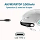 Мишка Бездротова Bluetooth Delux M618 XSD Seeker Анатомічна Вертикальна Ергономічна для ПК ноутбука Універсальна Біла - зображення 4