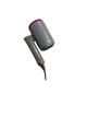 Фен для волосся зі складною ручкою Fold Hair Dryer 3990 з підсвіткою та насадкою концентратором 2000 Вт Сірий - зображення 1