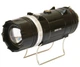 Ліхтар світлодіодний ручний та лампа для кемпінгу 2 в 1 SB 9699 Black 8 LED+3W акумуляторний на сонячній батареї з оптичним зумом та USB + power bank для телефону - зображення 9