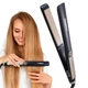 Утюжок выпрямитель для волос Geemy Gm-416 Straight Professional 35 W керамика Черный - изображение 2