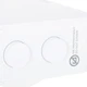 Тепловентилятор спиральный Adler AD 7725 White напольный электрический обогреватель на 2 кВт для дома дачи и офиса терморегулятор 2 режима + холодный обдув - изображение 5