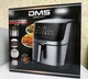 Мультипечь электрическая DMS HF-6E XXL аэрофритюрница и гриль для дома для приготовления без жира со съемной чашей 8 программ с таймером 5-200 °С - изображение 10