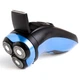 Электробритва для мужчин роторная Adler AD 2910 Blue аккумуляторная 3 плавающие головки для сухого бритья с триммером и чехлом для хранения - изображение 3