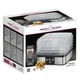 Сушилка электрическая для овощей фруктов грибов и мяса Profi Cook PC-DR 1116 дегидратор на 350 Вт на 4 лотка терморегулятор таймер и ЖК дисплей - изображение 8