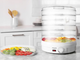 Сушилка электрическая для овощей фруктов грибов и мяса Mozano Food Dehydrator White дегидратор на 500 Вт 6 лотков терморегулятор - изображение 8