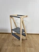Дитяча складна вежа-помічник Вісім Рук Монтессорі Мала- 18 Сірий/лак - зображення 2