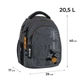 Рюкзак Kite Education для підлітків Naruto Shippuden NR25-8001M - изображение 3