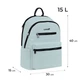 Рюкзак Kite Education teens K25-2720M-3 (130 — 175 см) 40x30x15 - зображення 2
