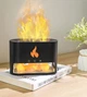 Увлажнитель воздуха Docsal Flame 3в1 с ультразвуковым увлажнением и соляными камнями Черный 9034 - изображение 6