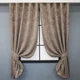 Комплект коротких штор VR-Textil Жаккард Sultan XO № 1682ш Какао 130х170 см 2 шт (35-0321) - изображение 1