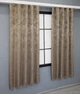 Комплект коротких штор VR-Textil Жаккард Sultan XO № 1680ш Темно-бежевый 130х170 см 2 шт (35-0329) - изображение 3