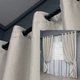 Комплект штор на люверсах VR-Textil Шенилл однотонный № 1698ш Дымчато-белый 150х250 см 2 шт (37-0248) - изображение 1
