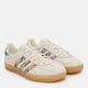Женские кеды низкие Adidas Gazelle Indoor W JH7370 38.5 (5.5UK) 24 см Owhite/Goldmt/Gum3 (4067898623694) - изображение 3