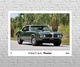 Постер CP Pontiac Firebird 400, Muscle Car 84х60 см (382) - изображение 4