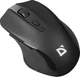 Комп'ютерна миша Defender Prime MB-053, 6D, 800-1600dpi, бездротова, silent, Black - зображення 5