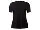 Футболка в рубчик для женщины Esmara LYCRA® 442774_435031_ S Черный - изображение 3