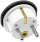 Переходник сетевой PRC EU Plug Adapter ep0202 Black - изображение 3