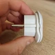 Переходник сетевой PRC EU Plug Adapter ep0203 White - изображение 5