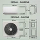 Кондиціонер MDV INFINI UVpro ERP INVERTER 24 MDSAL-24HRFN8/MDOAG-24HFN8 - зображення 5