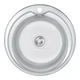 Кухонна мийка WEZER 510(06) Satin 510x180 мм + сифон - изображение 1