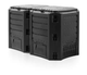 Компостер Prosperplast 800 л компостер для сада 2х модульный Черный (PIKSM800C-S411) - изображение 2