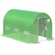 Теплиця Cultivo 2x3.5x2 м ПЕ плівка 7м2 зелена 3 секції (001387) - изображение 10