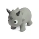 Детский прыгун резиновый Toyz Caretero Dinu Grey, резиновый прыгуны динозавр, надувной прыгун для малышей, детский прыгун с ручками, серый прыгун резиновый для детей - изображение 4