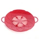 Кришка невикипайка Spill stopper lid (101 TV) Силікон Червоний - зображення 1