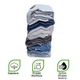 Набор полотенец для лица Home Textiles "Шарпей" махра 6 шт 90 х 45 см (37599) - изображение 4