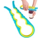 Открывалка для бутылок и банок Opener Kitchen Tool 4 в 1 Синий - изображение 2