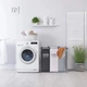 Корзина для белья складная Laundry Basket 3 секции (552 LB) - изображение 4