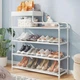 Полиця для взуття Multifunctional Storage Shoe Rack 5 полиць Білий - зображення 1
