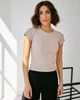 Футболка рубчик з коротким рукавом Wear me S Бежевій (18_24_60_5356) - зображення 1