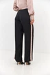 Брюки з лампасами Wear me M Чорний (2_24_150_5929) - зображення 2
