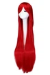 Парик длинный прямой 100 см красный (G100-Red) - изображение 1