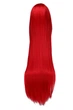 Парик длинный прямой 100 см красный (G100-Red) - изображение 2