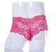 Трусы мужские боксеры кружевные XXL розовые (BOXkr-pinkXXL) - изображение 3