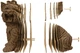 3D пазл-конструктор Cartonic 3D Puzzle Yorkshire Terrier 126 элементов (CARTYORK) - изображение 6
