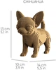 3D пазл-конструктор Cartonic 3D Puzzle Puppies Trio 227 елементів (CARTPUPPIES) - зображення 11