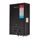 Газова колонка MIXXUS GWH-0210 BASIC BLACK димохідна 10 л/хв (колір чорний) (WH0023) - изображение 4