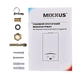 Газова колонка MIXXUS GWH-0210 BASIC BLACK димохідна 10 л/хв (колір чорний) (WH0023) - изображение 5