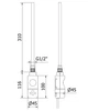 Полотенцесушитель MEXEN KISO 125х50 WHITE 300W электрический - изображение 7