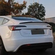 Спойлер форменный, накладка крышки багажника Tesla Model 3 / Y 2017 - 2024 р. (Чёрный глянец) - изображение 6