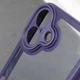 Чехол Epik Transparent + Colour 1,5mm для Apple iPhone 16 (6.1") Purple - изображение 3